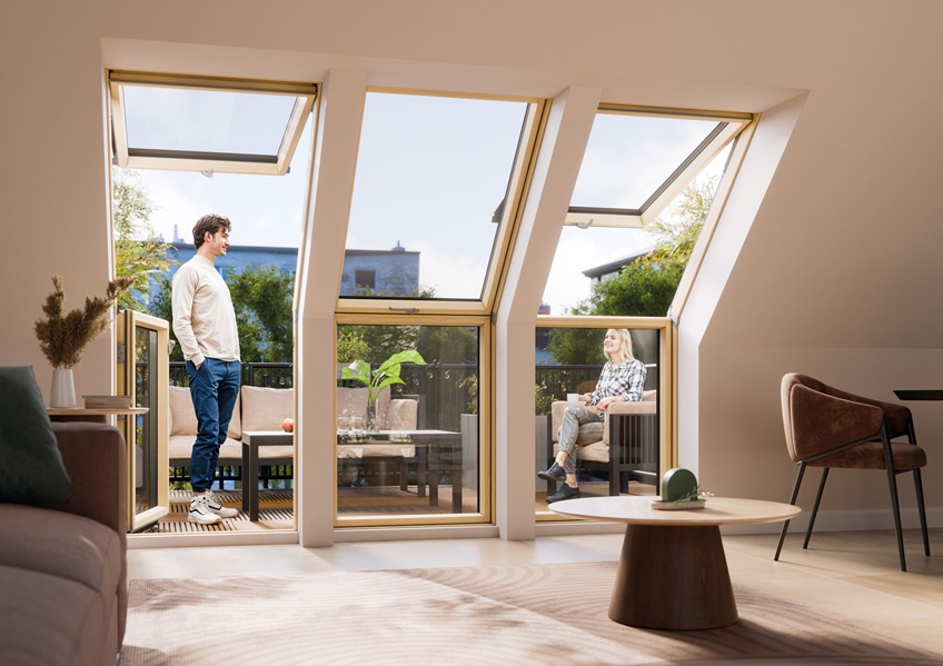 Terases logi - FAKRO