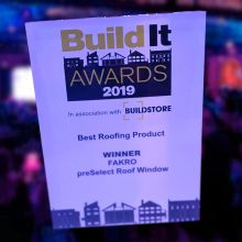 FAKRO preSelect izpelnās atzinību Build It Awards ceremonijā