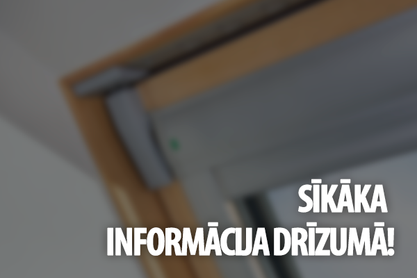 FAKRO piedāvā inovatīvas iekšējās un ārējās žalūzijas