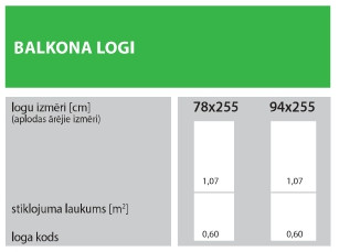  Jumta logs ar divām vērtnēm, kuras atverot izveidojas balkons - FAKRO