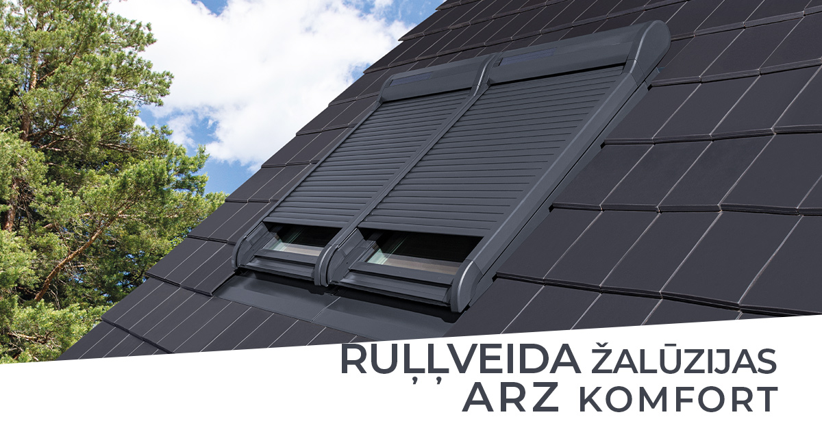 Logi un ruļļveida aizkari - FAKRO