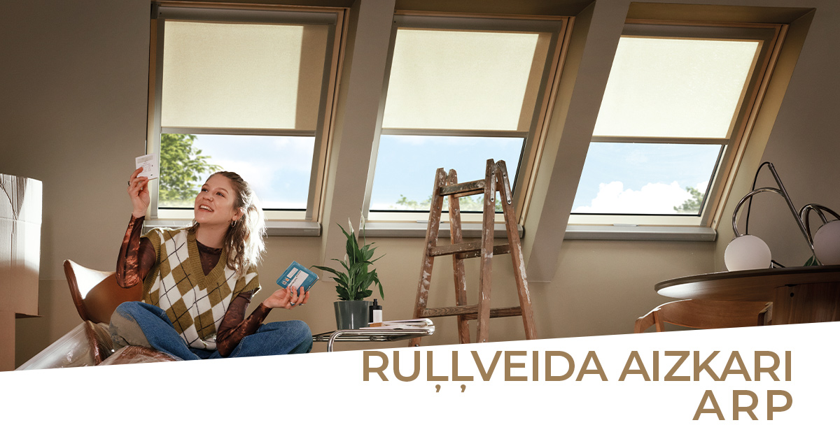 Logi un ruļļveida aizkari - FAKRO