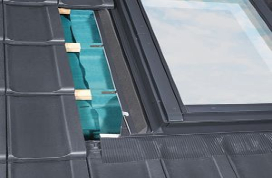 Pieslēgumi profilētiem jumta segumiem